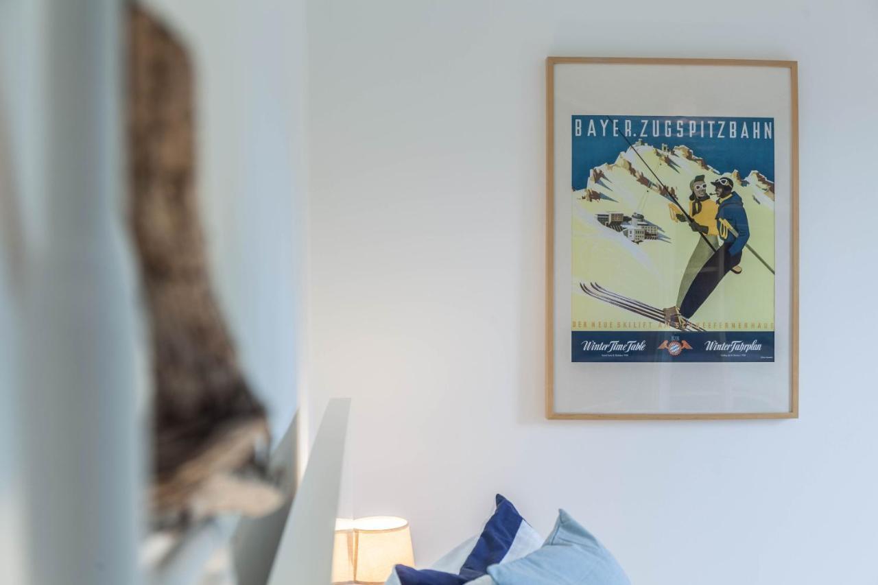 Fewo Im Blauen Haus Dg Garmisch-Partenkirchen Exterior foto